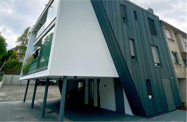 Ansicht Fassade Haus