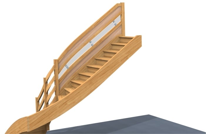 Version 20.1 - Free balustrading infills for stairs