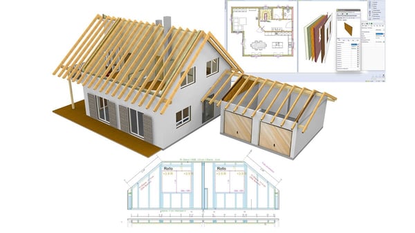 Design Software for Timber Frame Construction | 2D & 3D CAD